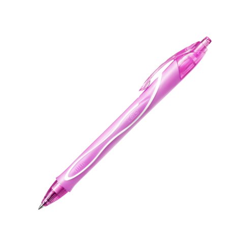 Bolígrafo Bic Gelocity Quick Dry Rosa