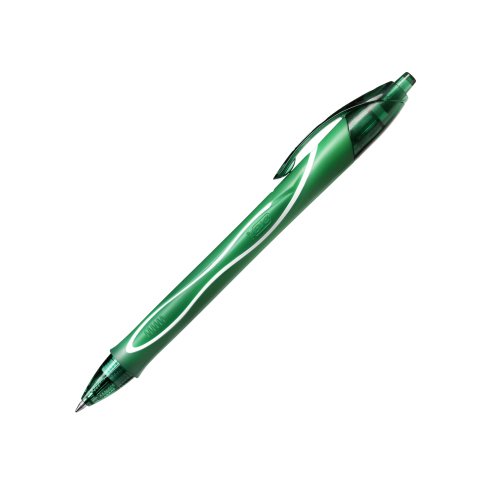 Bolígrafo Bic Gelocity Quick Dry Verde