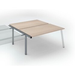 Doppelpol 2 Büro ECLA-Metallbeinstück - folgendes Element