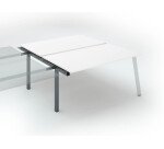 Doppelpol 2 Büro ECLA-Metallbeinstück - folgendes Element