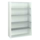 Bookcase ECLA H 182 x W 120 cm wood 