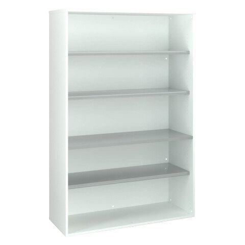 Estantería Ecla Alt. 182 x An. 120 Blanca Baldas metal aluminio