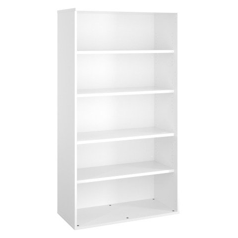 Estantería alta Ecla Alt 182 x An 100 cm blanco