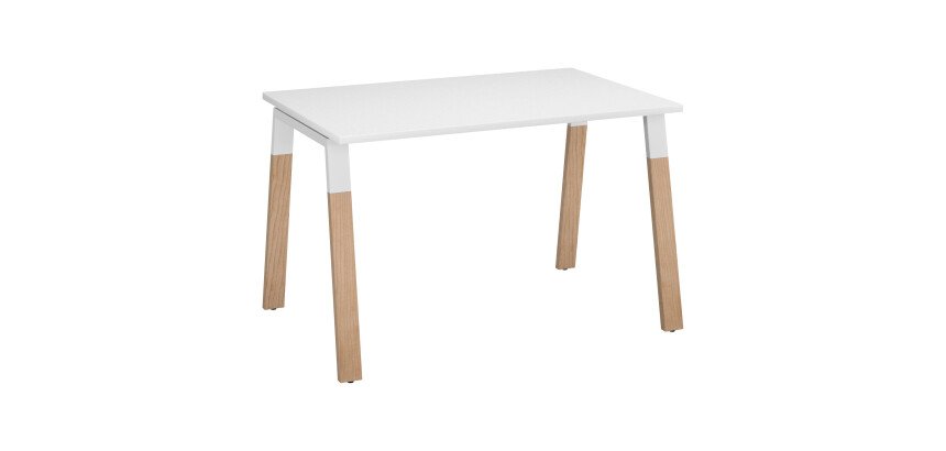 <strong>Office ECLA depth 80 cm metal and wood base</strong>