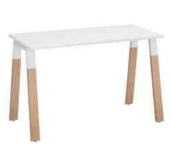 Bureau ECLA profondeur 60 cm piètement métal et bois