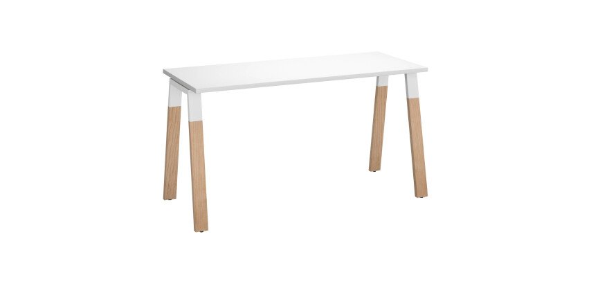 Büro ECLA Tiefe 60 cm Metall- und Holzgestell
