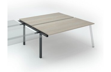 Conjunto de 2 mesas Ecla patas metal - elemento siguiente