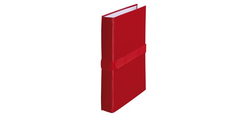 Extendable folder without flap Exacompta with velcro back 12 cm 