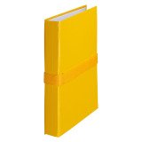 Extendable folder without flap Exacompta with velcro back 12 cm yellow