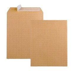Reinforced brown kraft envelope 260 x 330 mm 120 g - Pack of 10