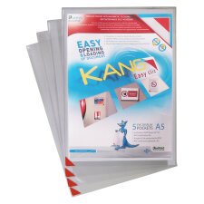 Self-adhesive display pockets A5 Kang Tarifold - pack of 5