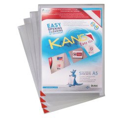 Fundas Adhesivas Kang Easy A5 - Paquete de 5