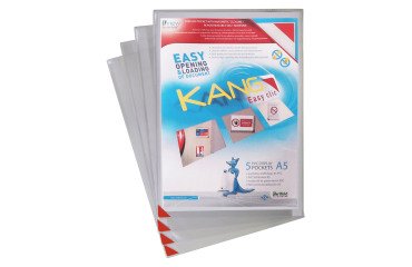 Fundas Adhesivas Kang Easy A5 - Paquete de 5