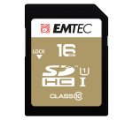 Carte mémoire SDHC Emtec 16 Go