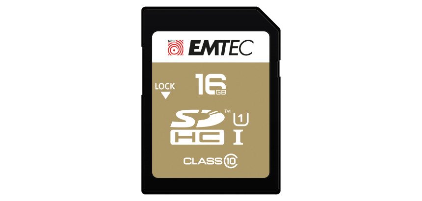 Carte mémoire SDHC Emtec 16 Go