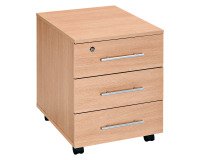 Caisson mobile bois 3 tiroirs - O-Line 2