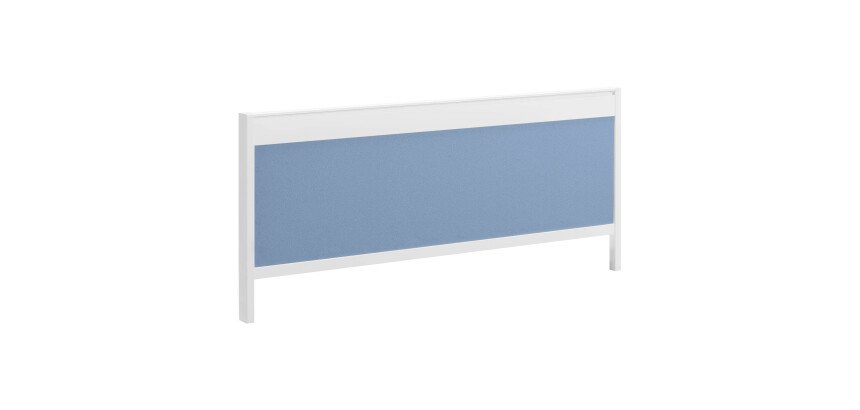Panneau écran cadre blanc L 120 cm pour bureaux Arch