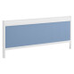 Panneau écran cadre blanc L 120 cm pour bureaux Arch
