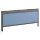 Panneau écran cadre anthracite L 120 cm pour bureaux Arch