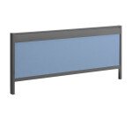 Panneau écran cadre anthracite L 120 cm pour bureaux Arch
