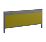 Panneau écran cadre anthracite L 120 cm pour bureaux Arch