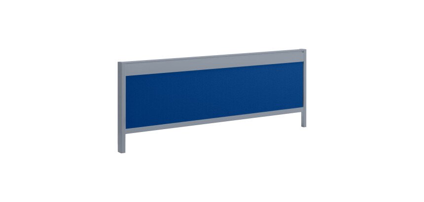 Panneau écran cadre couleur aluminium L 140 cm pour bureaux Arch