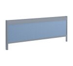 Panneau écran cadre couleur aluminium L 140 cm pour bureaux Arch