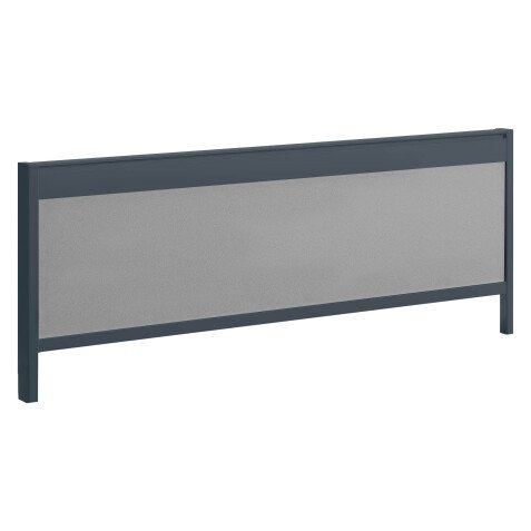 Panneau écran cadre anthracite L 140 cm pour bureaux Arch