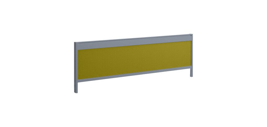 Dividing panel ECLA W 160 cm frame aluminium 