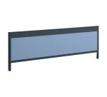 Panneau écran cadre anthracite L 160 cm pour bureaux Arch