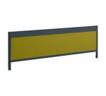 Panneau écran cadre anthracite L 160 cm pour bureaux Arch