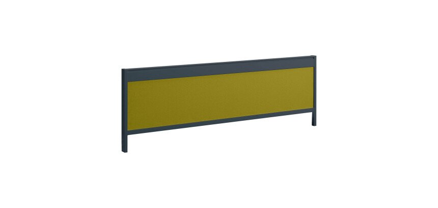Panneau écran cadre anthracite L 160 cm pour bureaux Arch