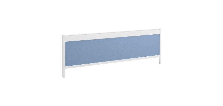 Panneau écran cadre blanc L 160 cm pour bureaux Arch