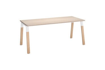Bureau ECLA piètement métal et bois
