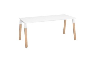 <strong>Office ECLA depth 80 cm metal and wood base</strong>