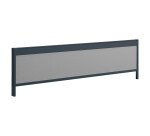 Panneau écran cadre anthracite L 180 cm pour bureaux Arch