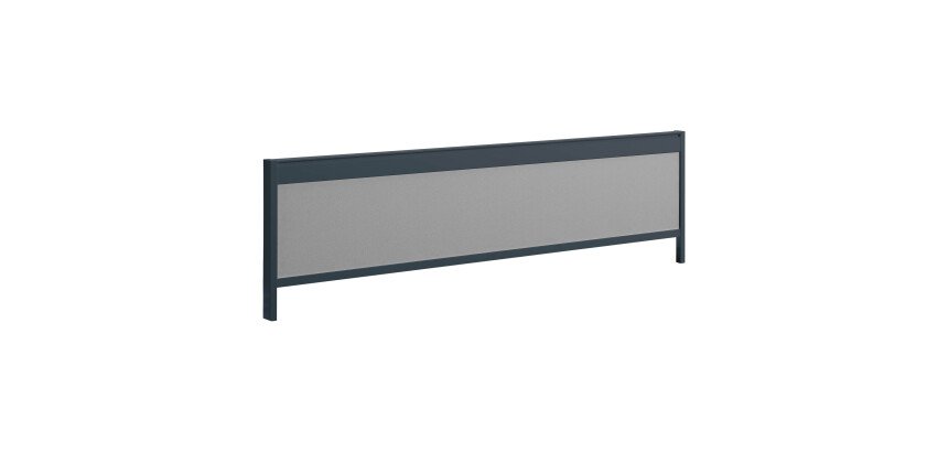 Panneau écran cadre anthracite L 180 cm pour bureaux Arch