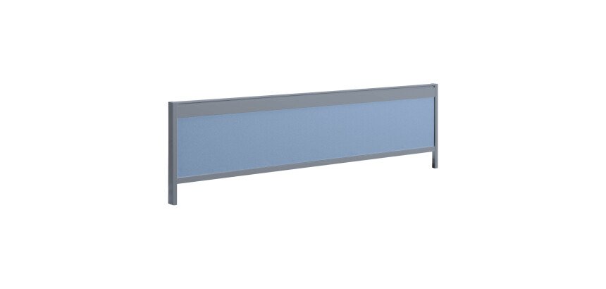 Panneau écran cadre aluminium L 180 cm pour bureaux Arch