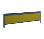 Panneau écran cadre anthracite L 180 cm pour bureaux Arch