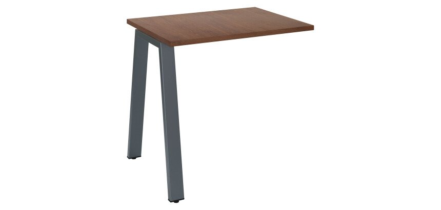 Bijzet voor werkpost Ecla 80 x 60 cm metaal