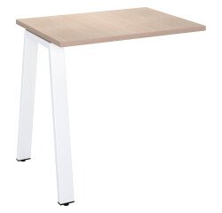 Bijzet voor werkpost Ecla 80 x 60 cm metaal