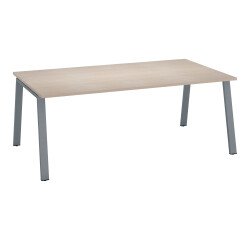 Scrivania direzionale Ecla gambe in metallo