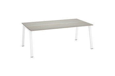 Office manager ECLA L 200 x D 100 cm metal base