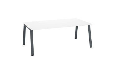 Scrivania direzionale Ecla gambe in metallo