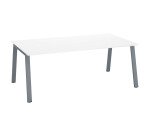 Scrivania direzionale Ecla gambe in metallo
