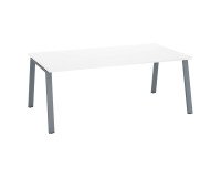 Scrivania direzionale Ecla gambe in metallo