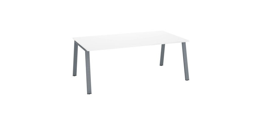 Scrivania direzionale Ecla gambe in metallo