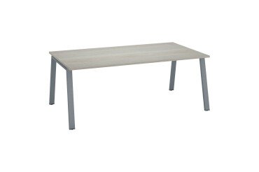 Scrivania direzionale Ecla gambe in metallo