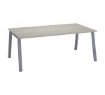 Scrivania direzionale Ecla gambe in metallo