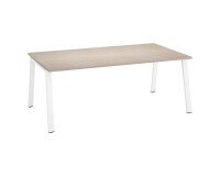 Scrivania direzionale Ecla gambe in metallo